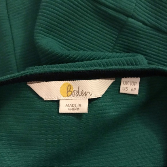Boden Green Midi Dress US 6R - Picture 2 of 7